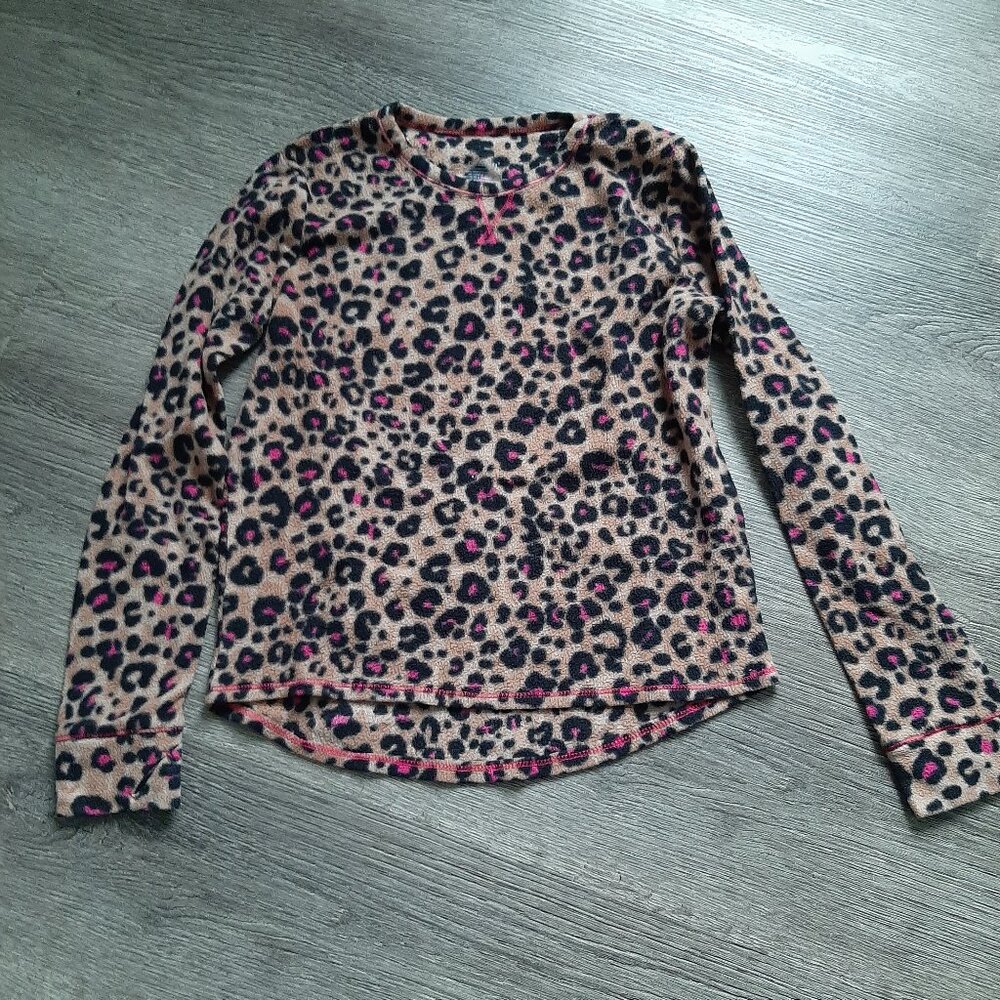 Girls cuddl duds fleece shirt